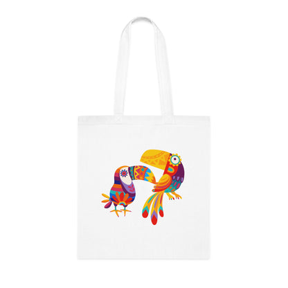 Funky birds 08 Cotton Tote