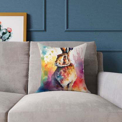 Hare 04 Poly Pillow - Natures Beauty Design
