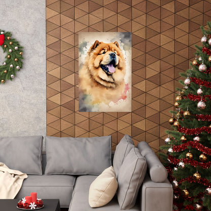 Dogs Chow Chow 03 Matte Vertical Poster