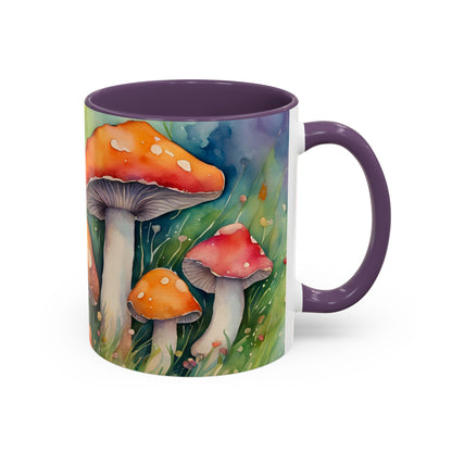 Mushroom 5 Accent Mug 11oz