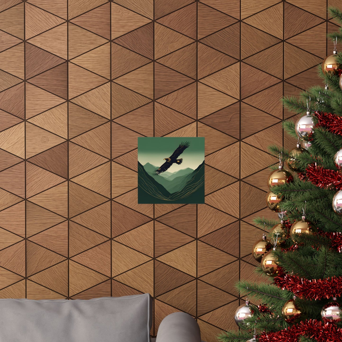 Lone Collection Eagle 5 Matte Square Posters