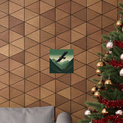 Lone Collection Eagle 5 Matte Square Posters