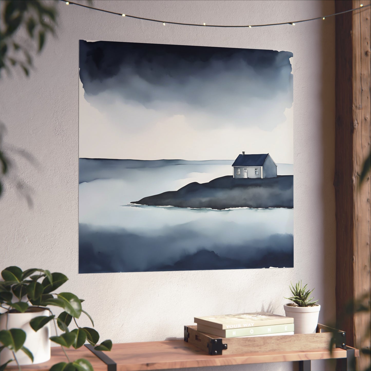 Blue Collection 3 Matte Print