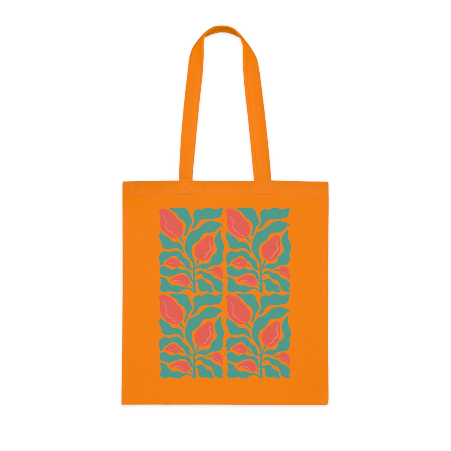 Abstract flowers 11 Cotton Tote