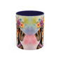 Dachshund 03 Accent Coffee Mug - Dog Lover Gift