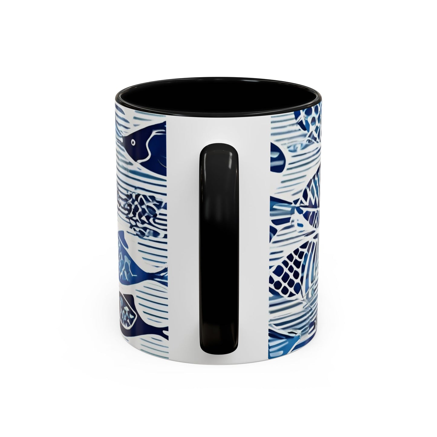 Fish 09 Accent Coffee Mug (11oz)