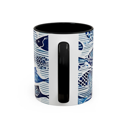 Fish 09 Accent Coffee Mug (11oz)