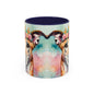 Greyhound 04 Accent Coffee Mug - Dog Lover Gift