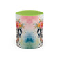 Dalmatian 02 Accent Coffee Mug - Dog Lover Gift