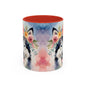Husky 03 Accent Coffee Mug - Dog Lover Gift