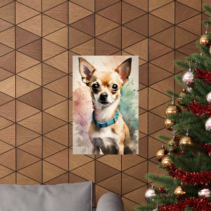 Dogs Chihuahua 03 Matte Vertical Poster