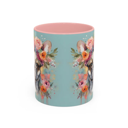 French Bulldog 02 Accent Coffee Mug - Dog Lover Gift
