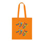 Funky birds 10 Cotton Tote